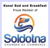 kenai Bed and Breakfast is a member of Soldotna Chamber of Commerce